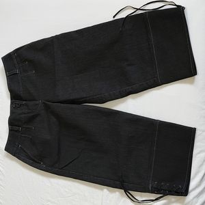 LOFT black cropped jeans size 4